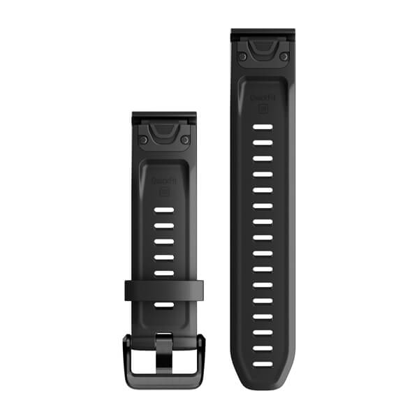 QuickFit® 20 urremme, Svart silikone