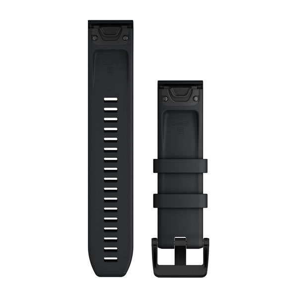 QuickFit® 22 urremme, Svart, svart hardware i rustfritt stål