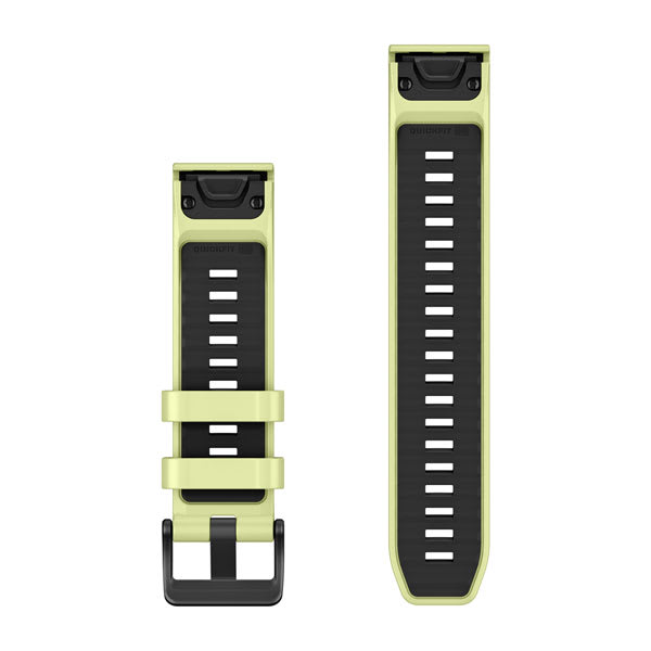 QuickFit® 22 remme, Citron Silikone (Dykkersett med 3 dele)