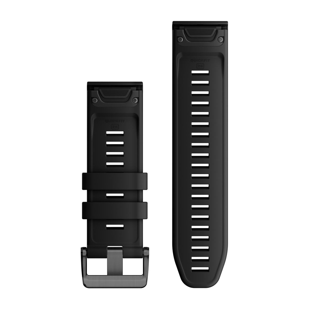 QuickFit® 26 urremme, svart silikone