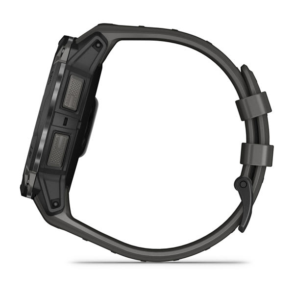 Instinct® 3 – 50 mm, AMOLED, Svart med Charcoal rem