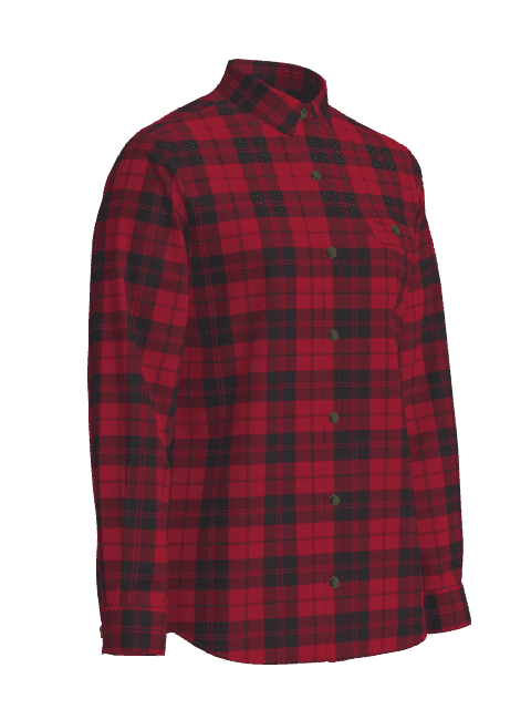 Crest Mesh - Shirt Red - Swedteam