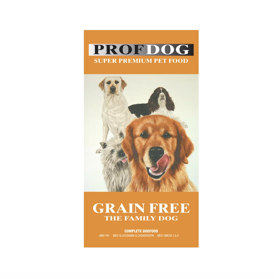 Hundemat Grain Free (100% Kornfri) 12 kg – Prof dog