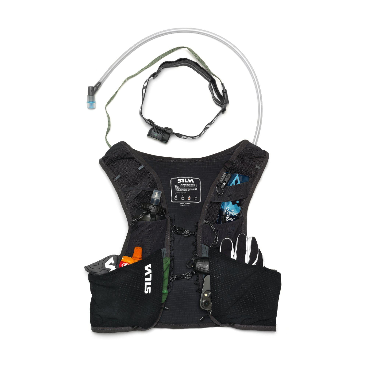 Strive 10 Vest Svart XS – Silva