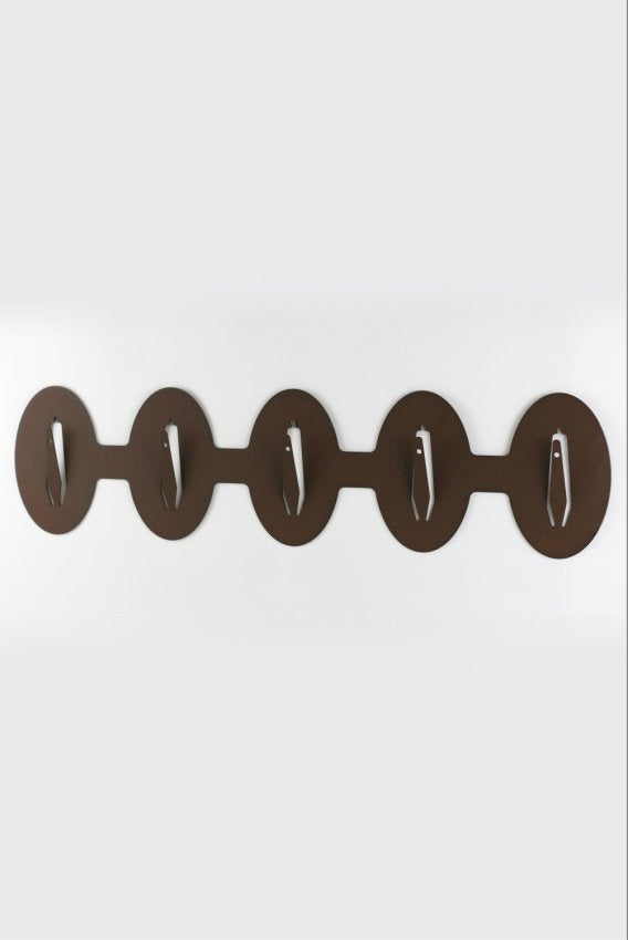 Torp Solution Oppsatsplate Til 5 Bukker Vannrett - Oval / Corten – Torpsolution