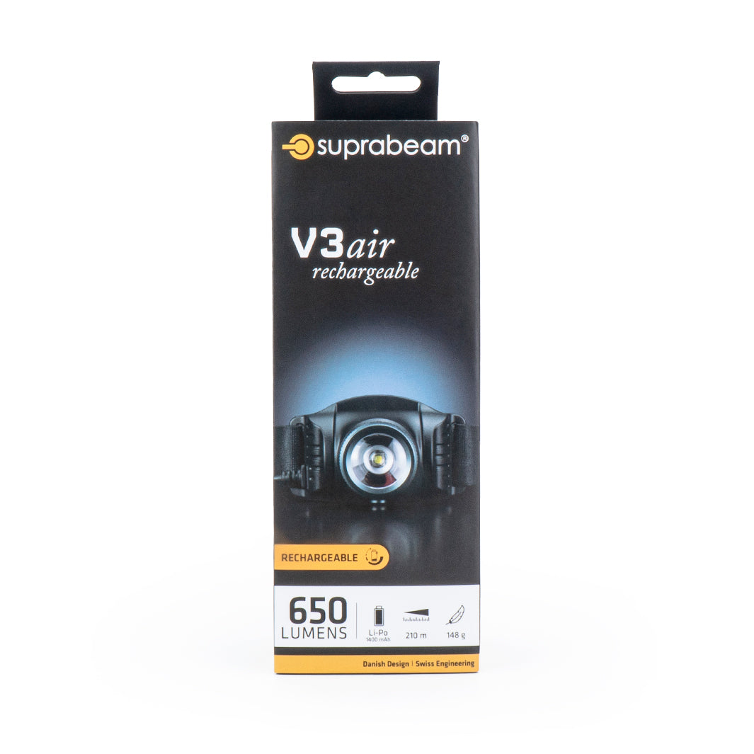 V3air Oppladbar – Suprabeam