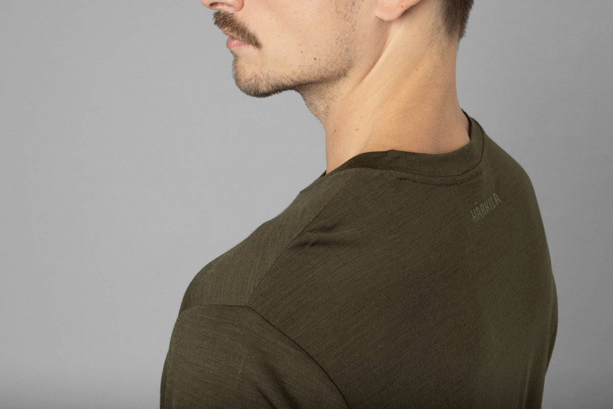 Härkila Base All Season S/S T-Skjorte - Willow Green – Härkila