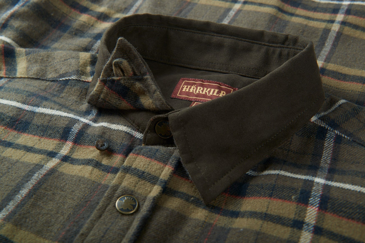 Pajala Skjorte - Willow green check – Härkila