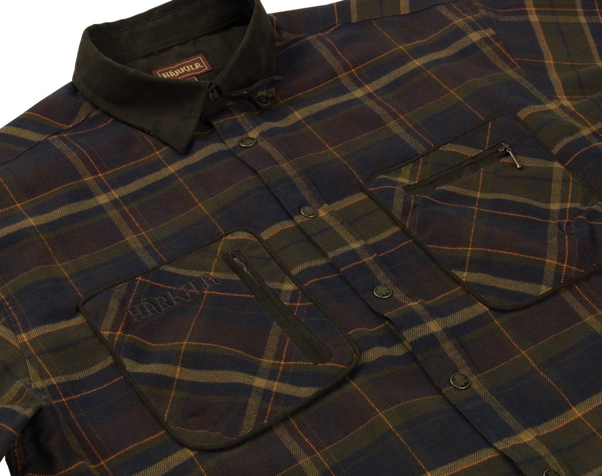 Pajala Skjorte - Mellow Brown Check – Härkila