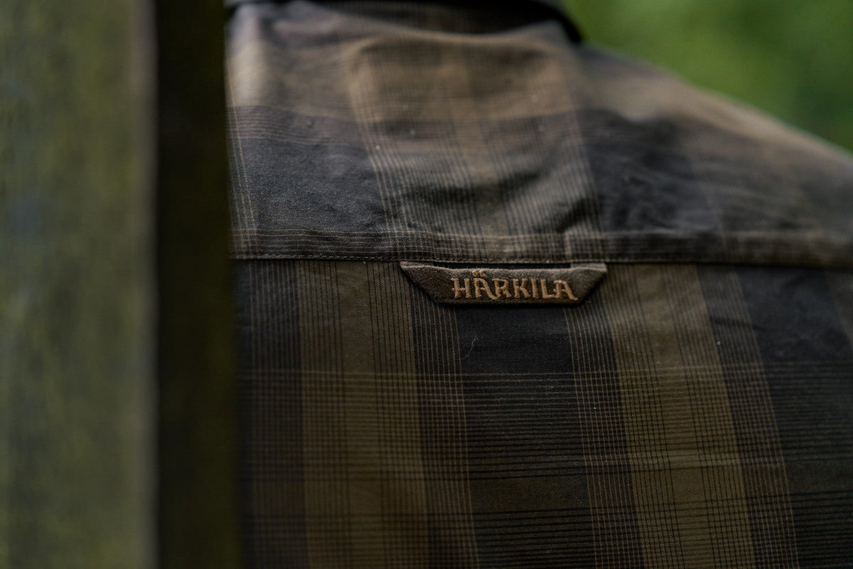 Akkan Skjorte - Willow Green/Shadow Brown – Härkila
