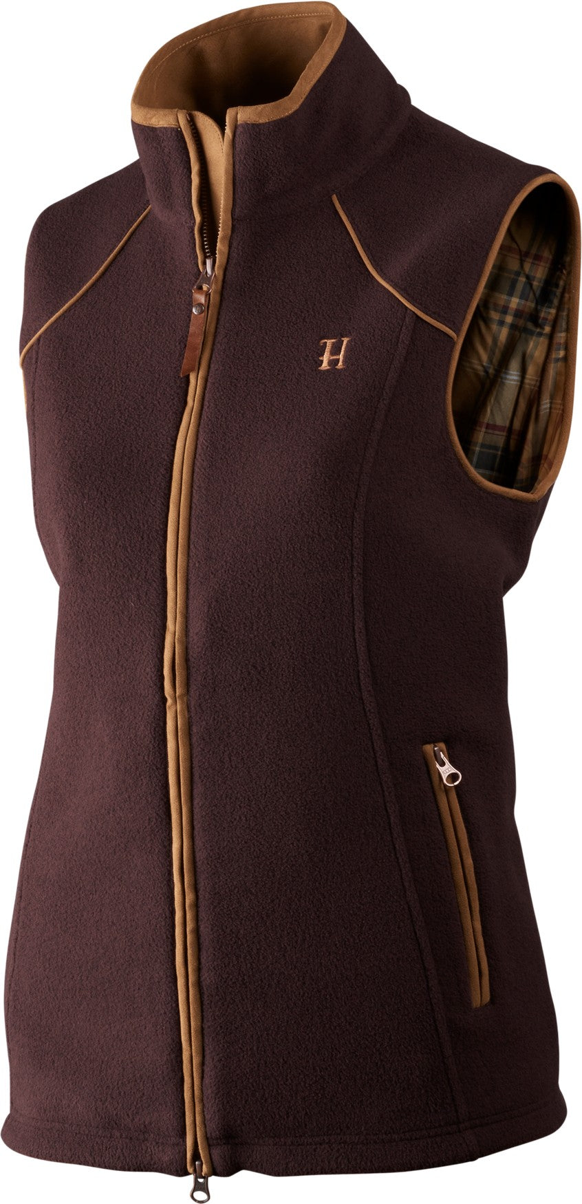 Sandhem Lady fleecevest – Dark Port Melange – Härkila
