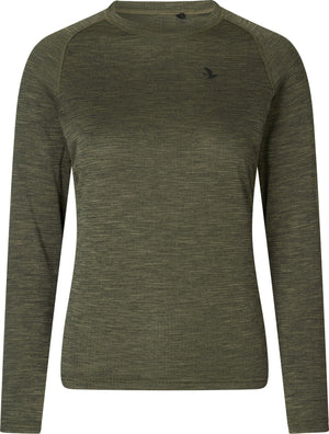Active L/S T-skjorte Dame Pine Green – Seeland