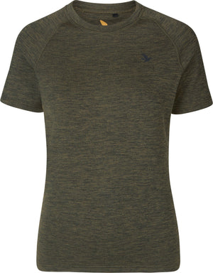 Active S/S T-skjorte Dame Pine Green – Seeland