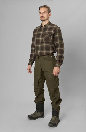 Glen Flanellskjorte - Pine Green Check – Seeland