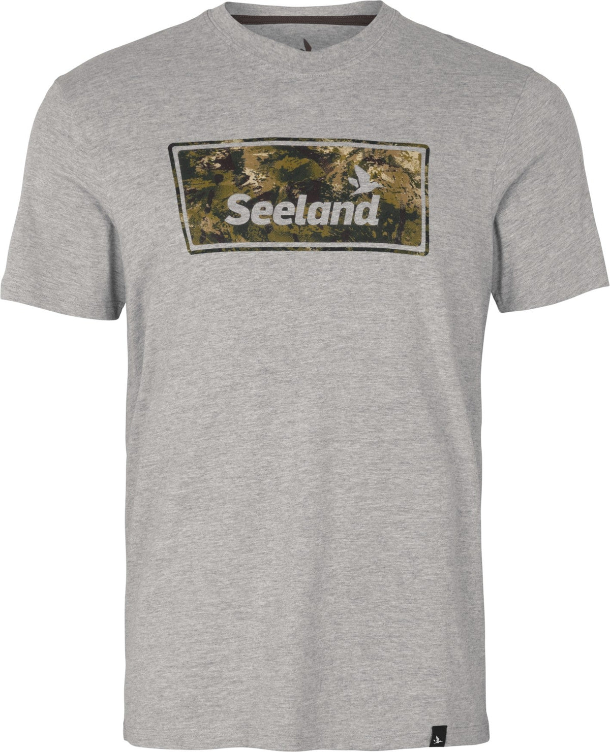 Falcon T-skjorte Dark Grey Melange – Seeland