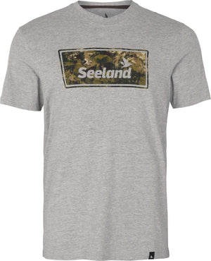 Falcon T-skjorte Dark Grey Melange – Seeland