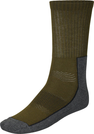 Field Sokker - 3-pakning Pine Green/Dark Grey – Seeland