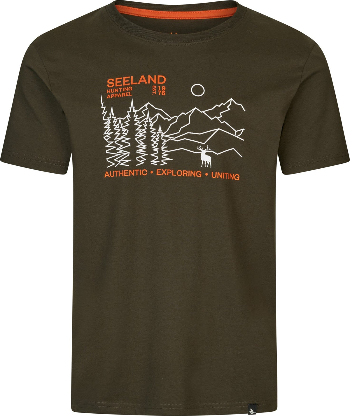 Landscape T-skjorte Pine Green – Seeland