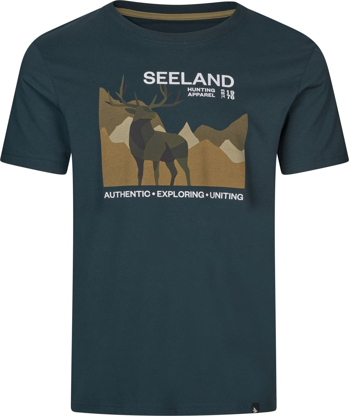 Fragment T-skjorte Dark Blue – Seeland