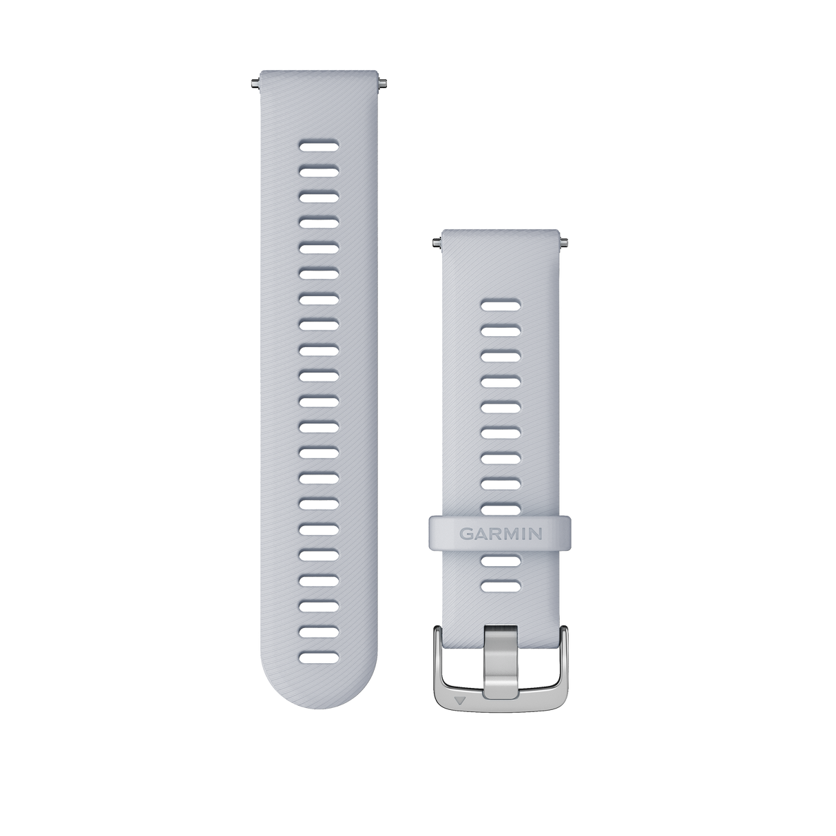 Quick Release remme (20 mm), Hvid, sølv hardware 1