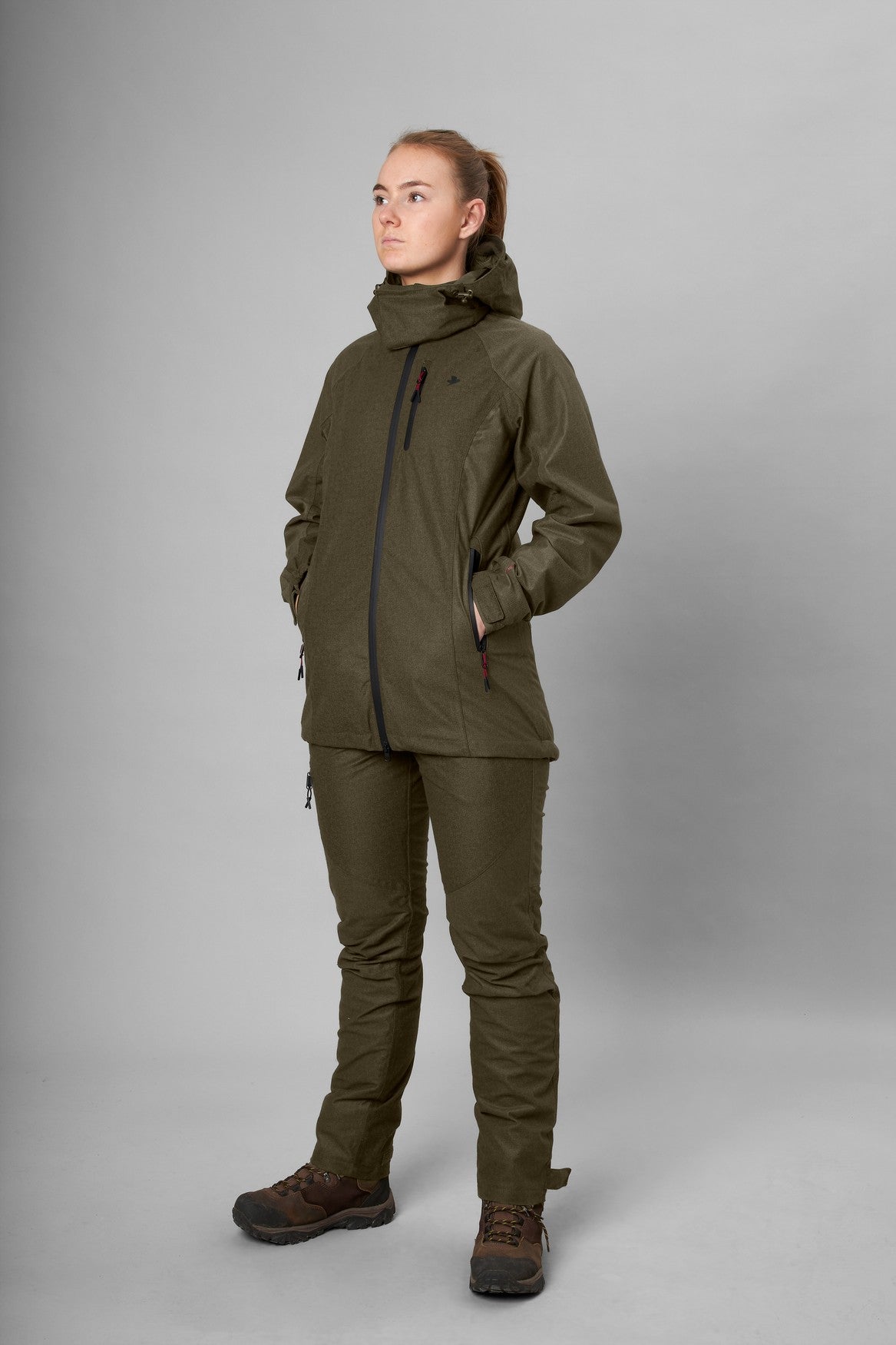 Avail Jakke Dame Pine Green Melange – Seeland
