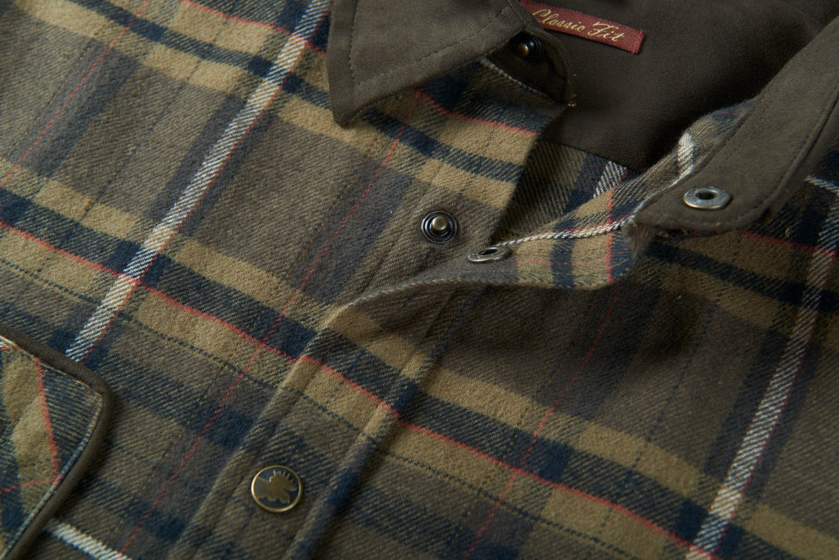 Pajala Skjorte - Willow green check – Härkila