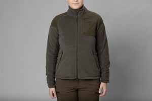 Vilja Fleece Til Kvinner Willow Green/Shadow Grey – Härkila