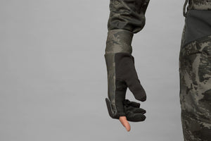 NOCTYX Camo - Fleecehanske Med Foldback-Finger AXIS MSP® Black – Härkila