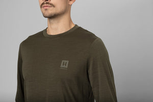 Base All Season L/S T-skjorte - Willow Green – Härkila