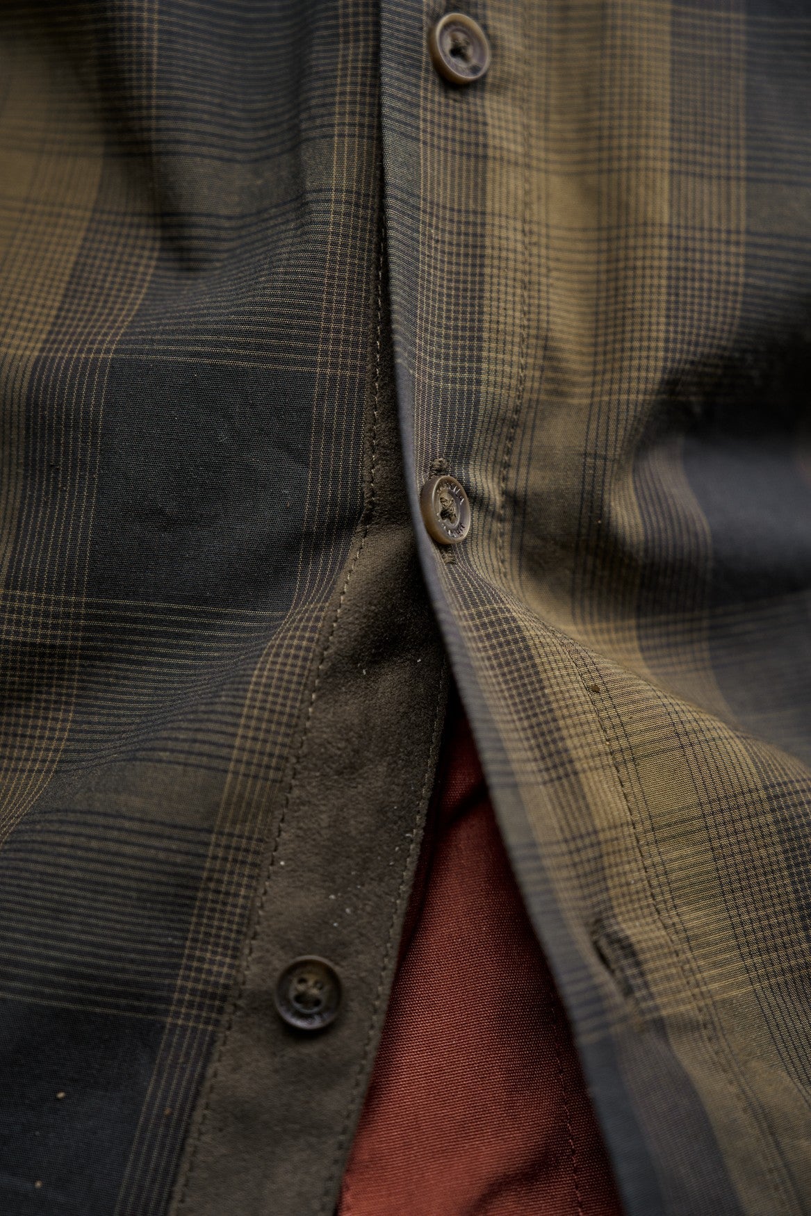 Akkan Skjorte - Willow Green/Shadow Brown – Härkila