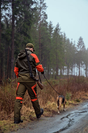 Pro Hunter Dog Keeper GTX Bukse Willow Green/Orange – Härkila