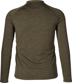 Active L/S T-skjorte - Pine Green – Seeland