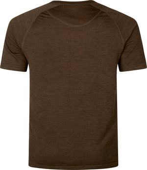 Active S/S T-skjorte - Demitasse Brown – Seeland
