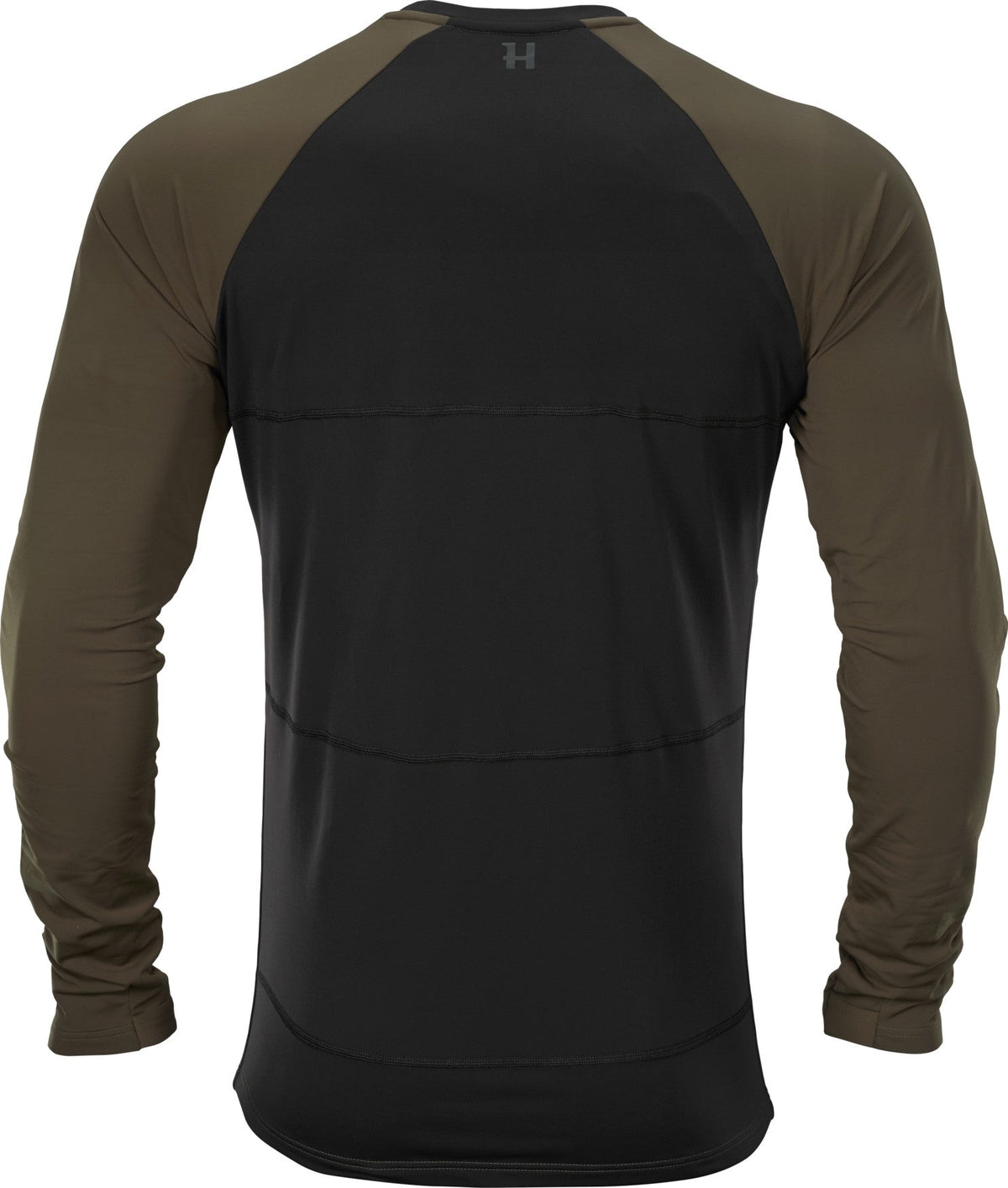 Heat L/S t-skjorte Willow Green/Svart – Härkila