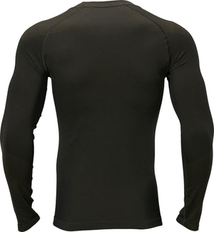 Base Active L/S trøye med rund hals Dark Willow Green – Härkila