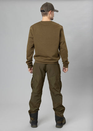 Pulse Genser Dark Olive Melange – Seeland