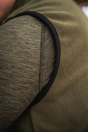 Gale Fleece Vest Pine Green – Seeland