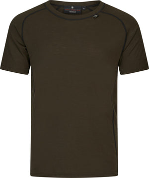Apex Merino T-skjorte Pine Green - Seeland