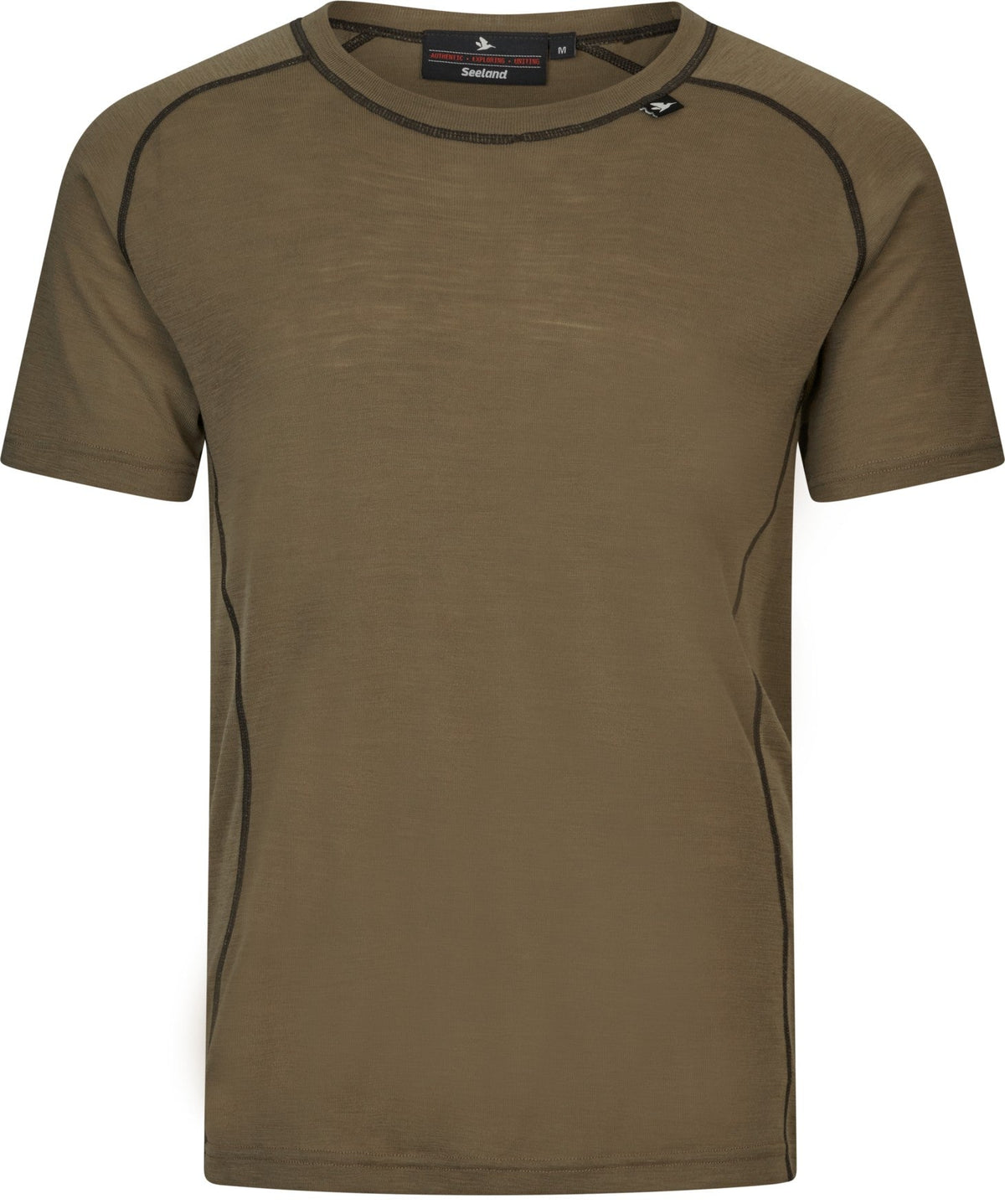 Apex Merino T-skjorte Covert Green – Seeland
