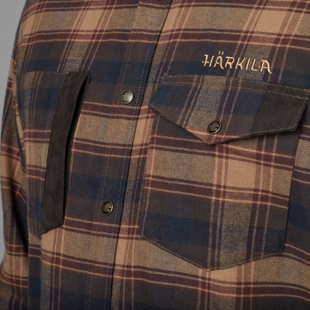 Aivak L/S Skjorte - Burgundy – Härkila