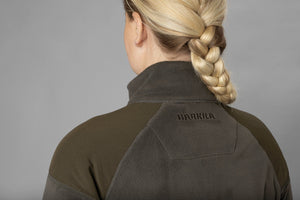 Vilja Fleece Til Kvinner Willow Green/Shadow Grey – Härkila