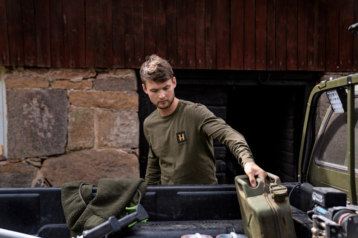 Gorm L/S T-Skjorte Willow Green – Härkila