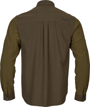 Logmar Lett L/S-Skjorte Dark Olive/Willow Green – Härkila