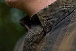Akkan Skjorte - Willow Green/Shadow Brown – Härkila