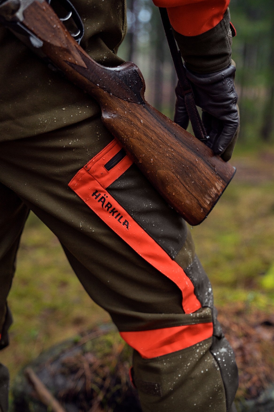 Pro Hunter Dog Keeper GTX Bukse Willow Green/Orange – Härkila