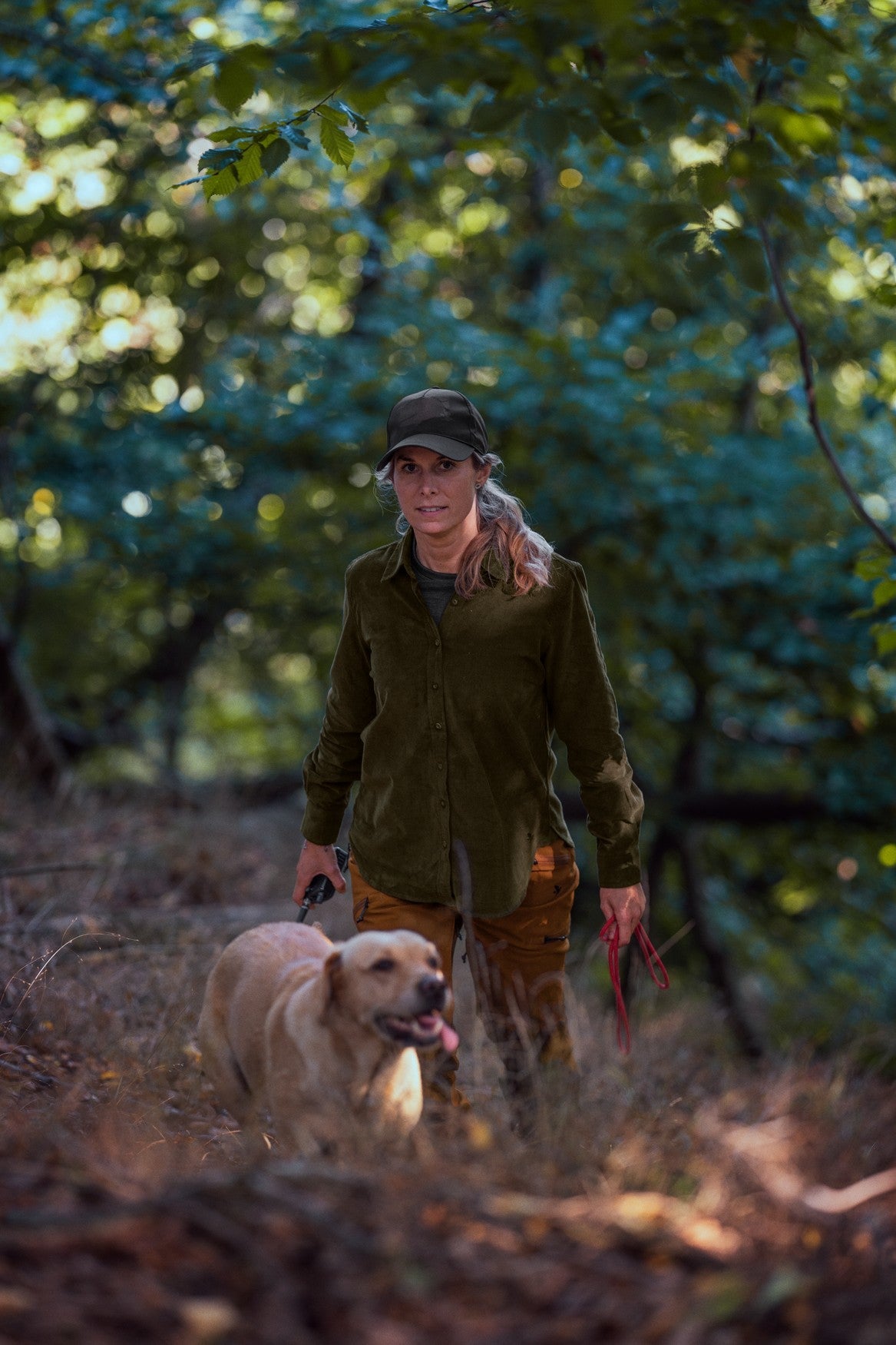 Olivia Skjorte Dame Pine Green – Seeland