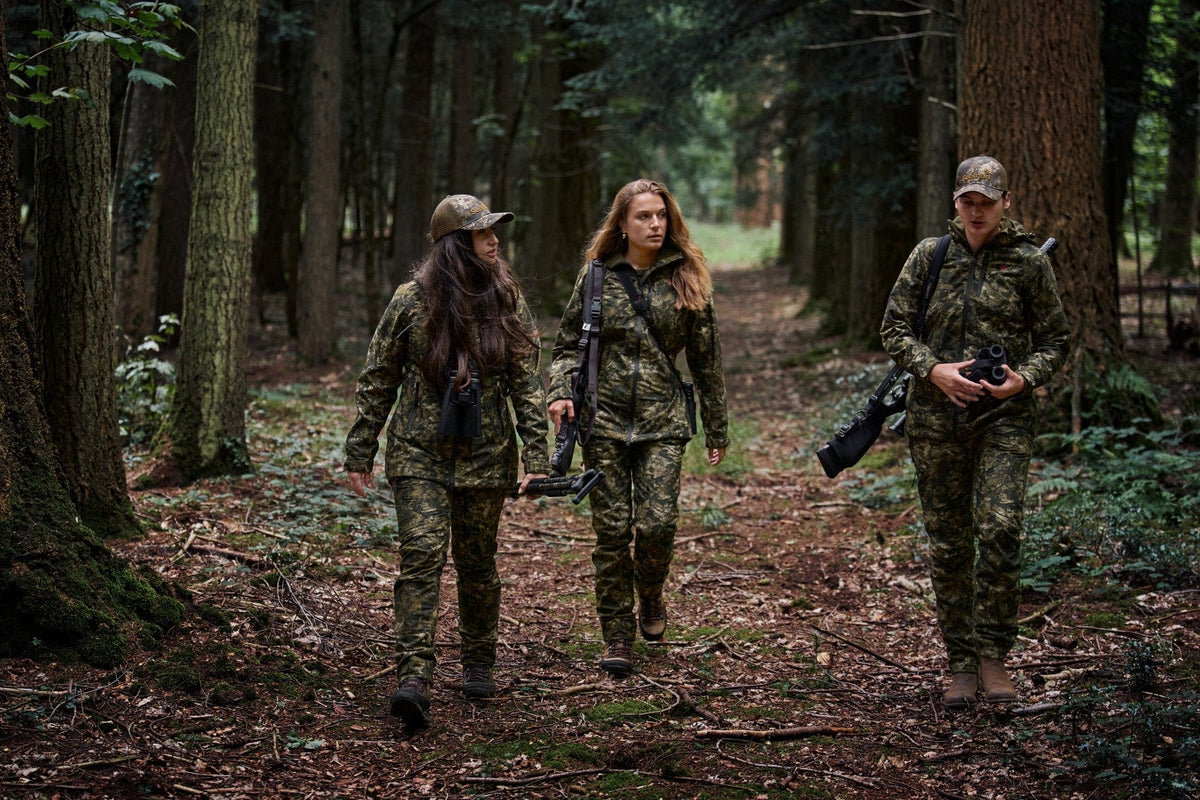 Avail Woman Camo Jakke InVis MPC Grønn – Seeland