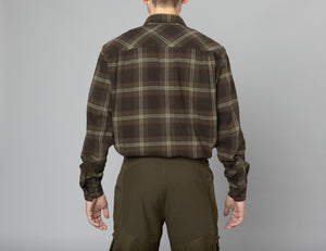 Glen Flanellskjorte - Pine Green Check – Seeland