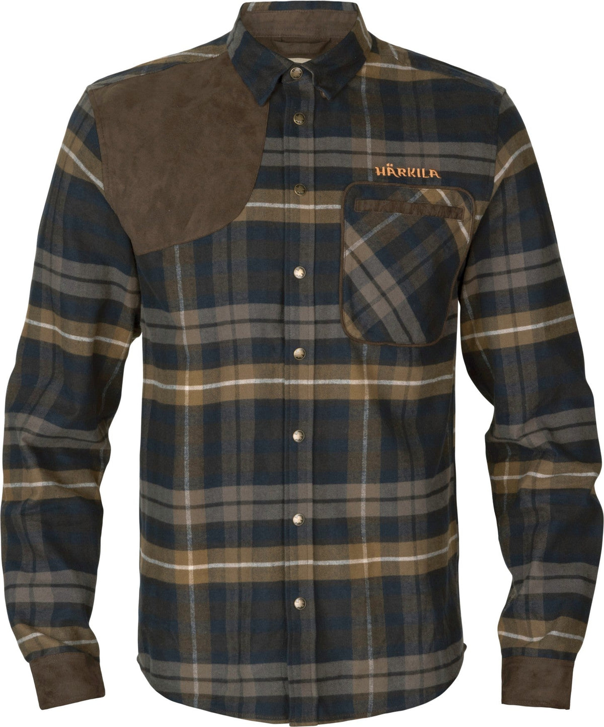 Jarne Shooting L/S Skjorte Dark Olive – Härkila