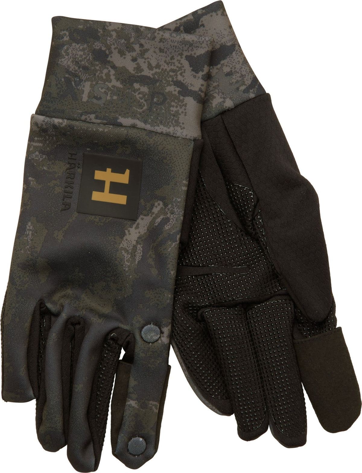 NOCTYX Camo - Fleecehanske Med Foldback-Finger AXIS MSP® Black – Härkila
